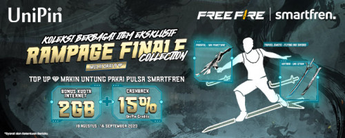 Koleksi Berbagai Item Eksklusif Rampage dan Berbagai Bonus Lainnya dari Smartfren!